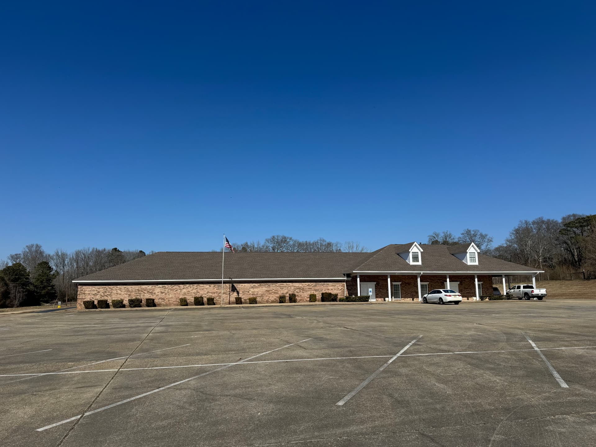 Roofing Project at Chandler Funeral Home in Vernon AL