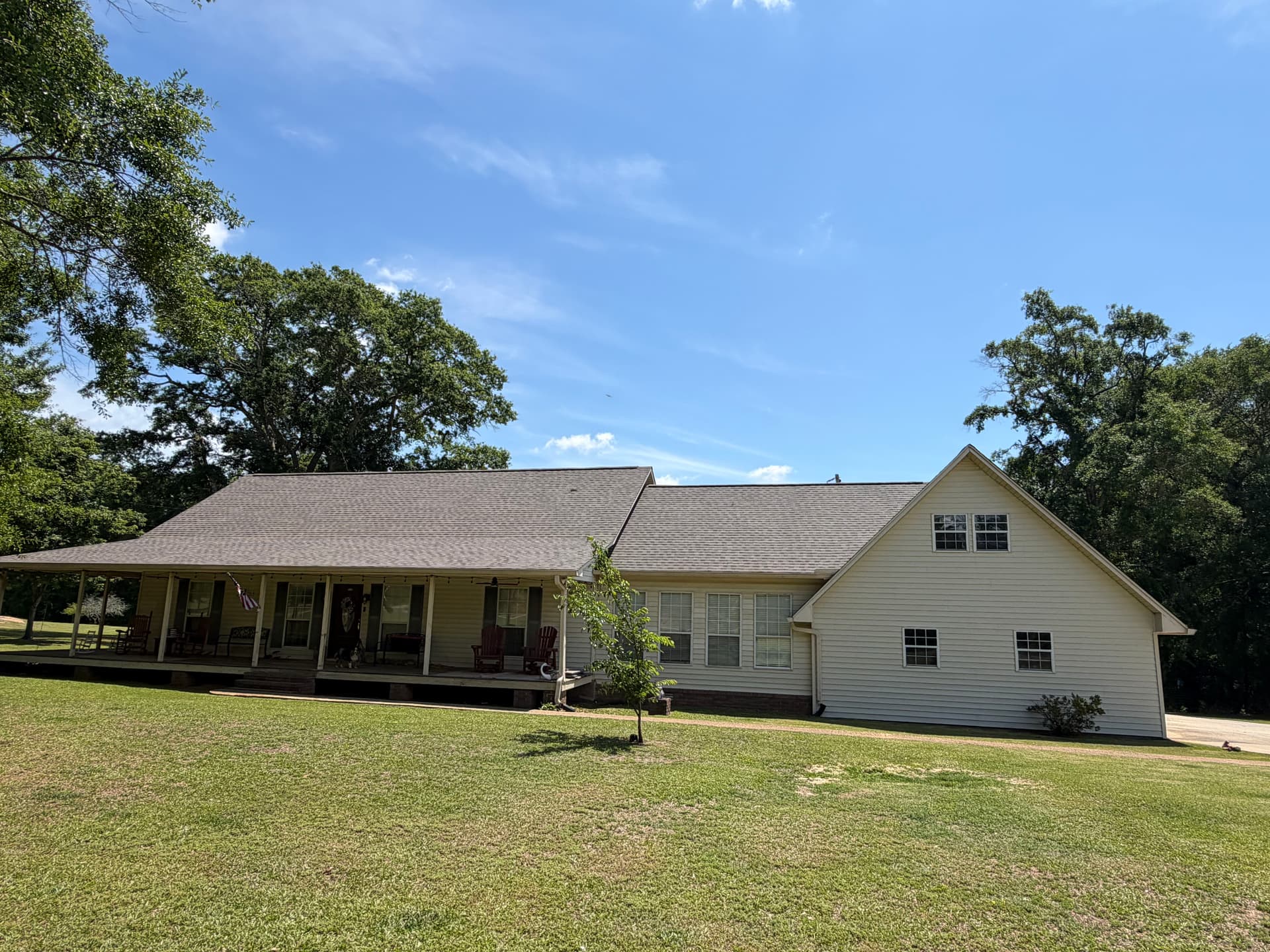 Full Roof Replacement on a Classic Home in Sulligent AL