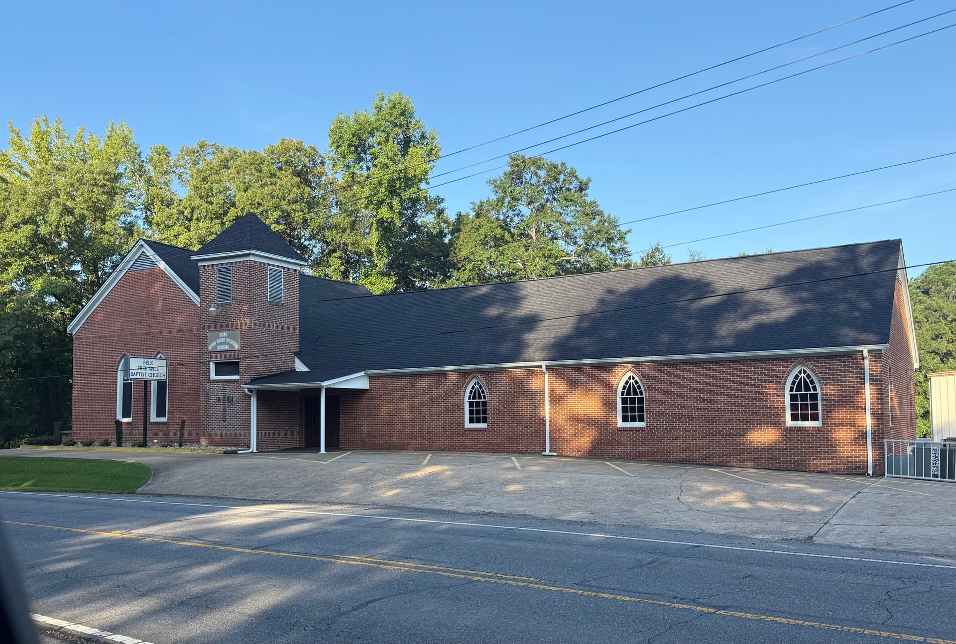 Complete Roof Tear-Off and Reinstall at Belk Free Will Baptist Church