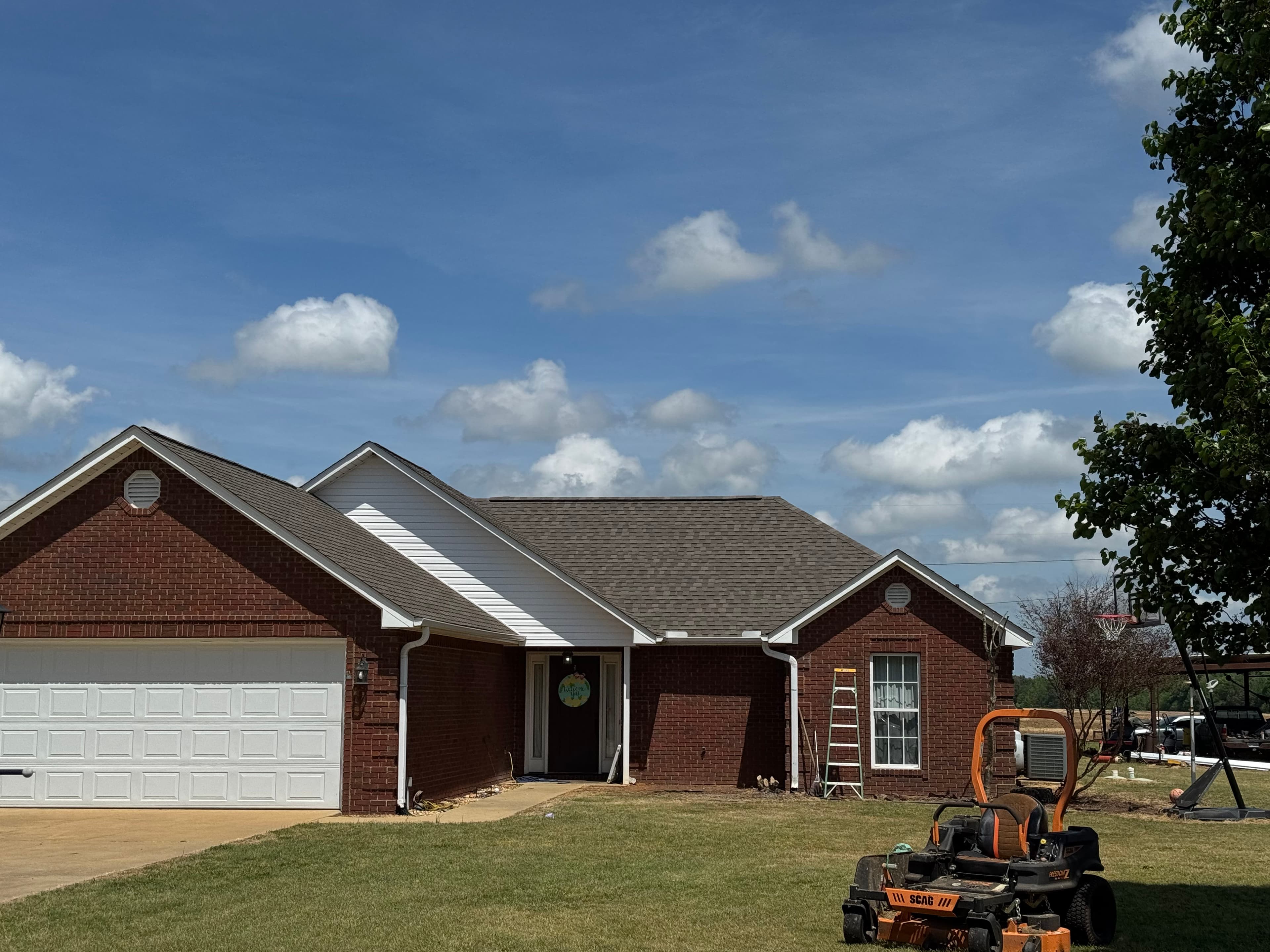 Project Fresh Shingle Roof Install on a Brick Home in Caledonia MS image