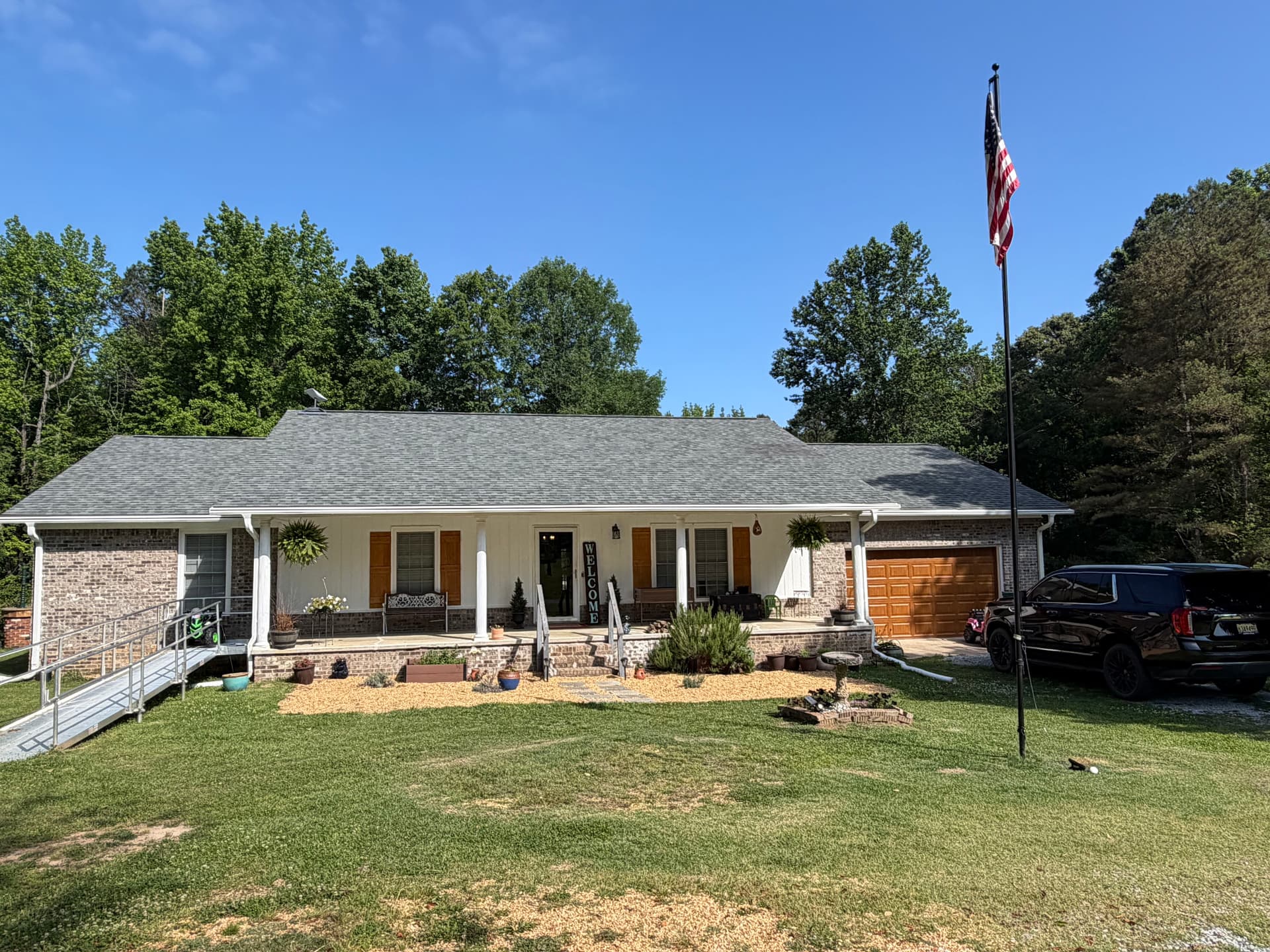 Residential Shingle Roof Replacement Completed in Bankston image