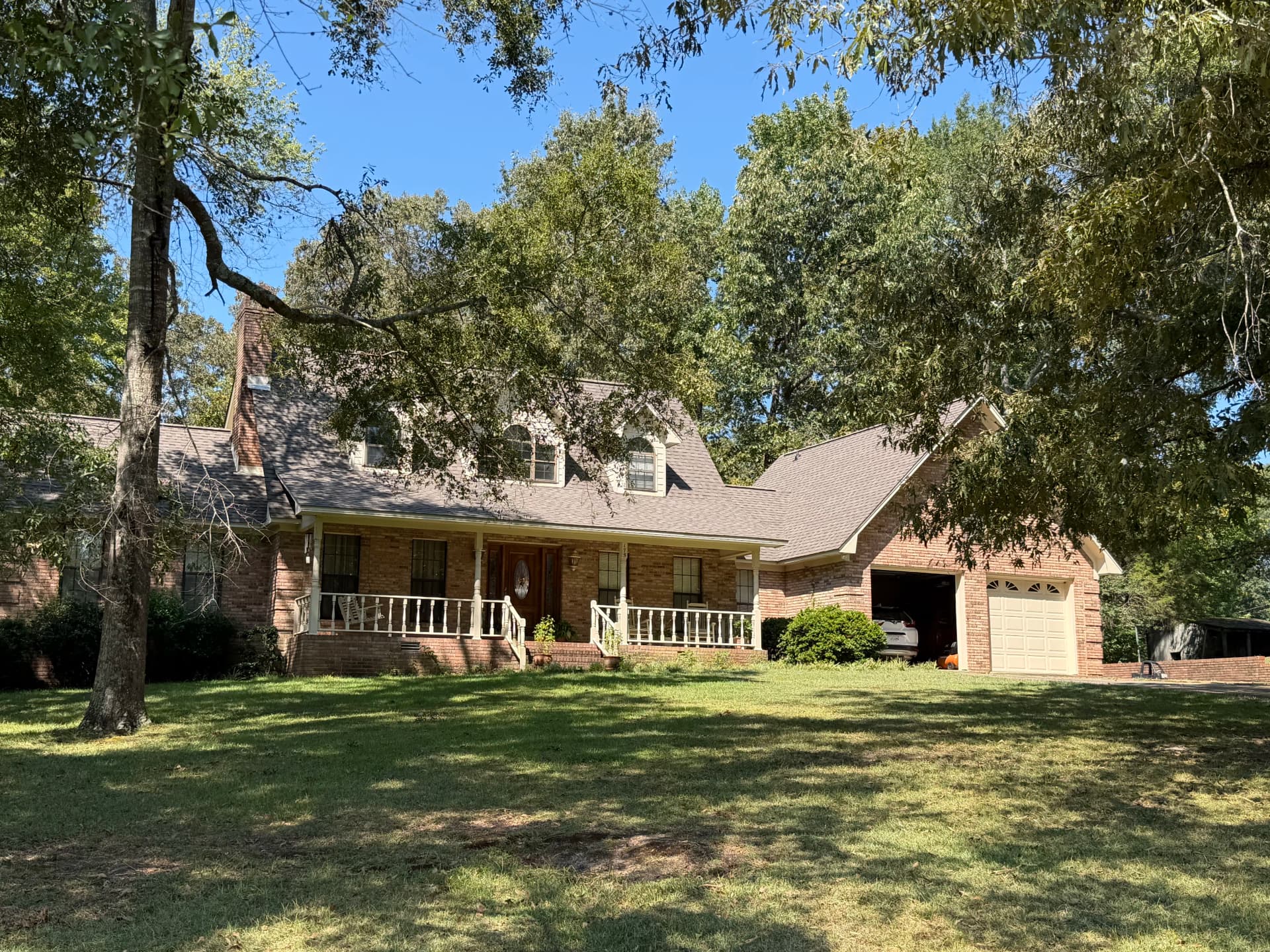 Fresh Shingle Roof on a Classic Brick Home in Vernon AL image