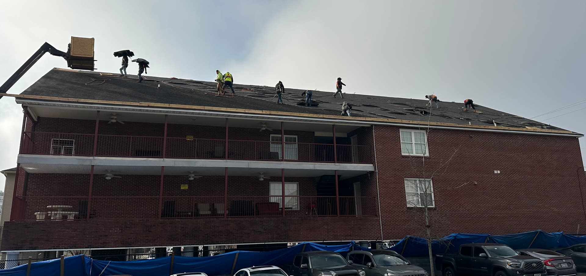 Gallery photos for Roof Replacement at GameDay Condos: Image #2