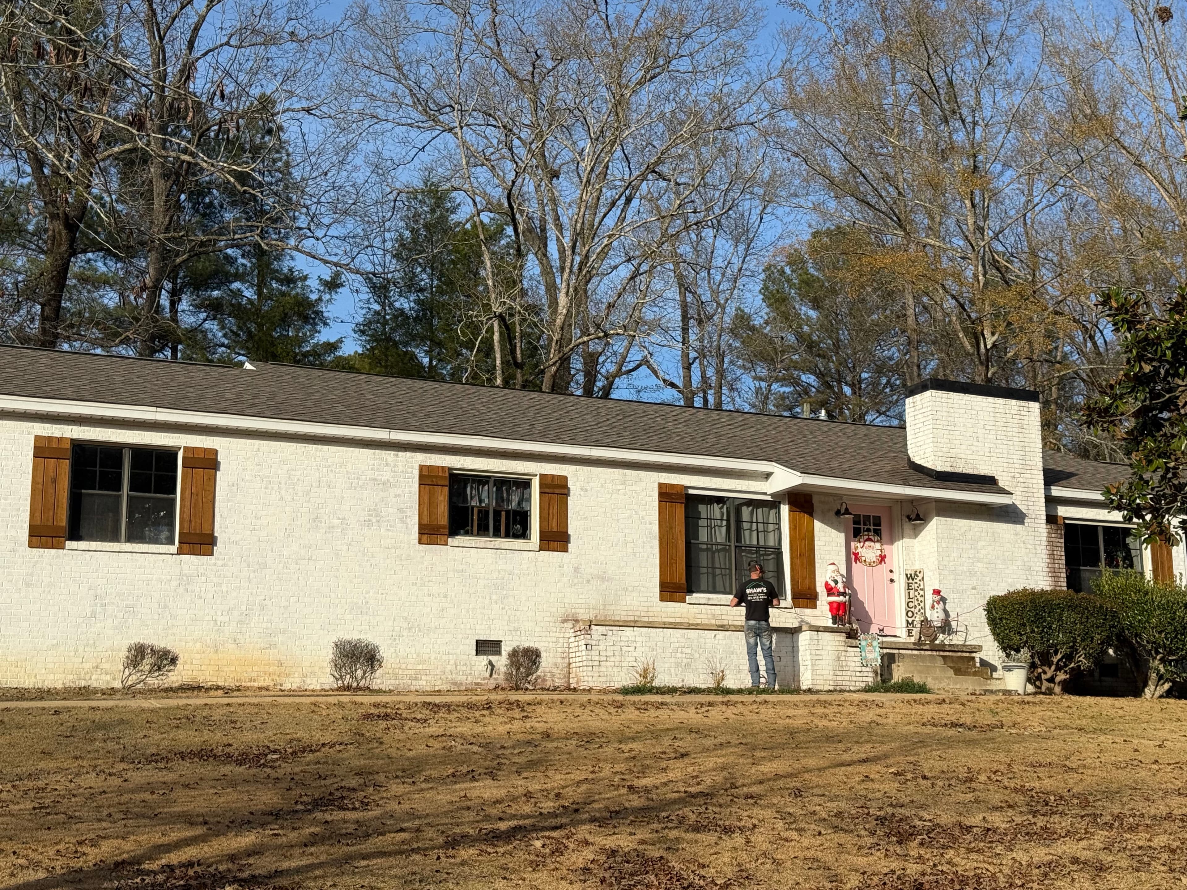 Project Fresh Roof Installation on a Classic Brick Ranch Home image